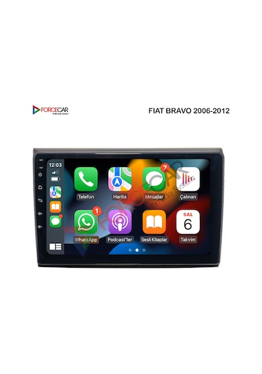 FİAT BRAVO  ANDROİD MULTİMEDYA 2_32 KABLOSUZ CARPLAY