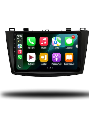 Caros Mazda 3 2010-2013 Uyumlu Android Multimedya 4gb Ram 32gb Hafıza 9"