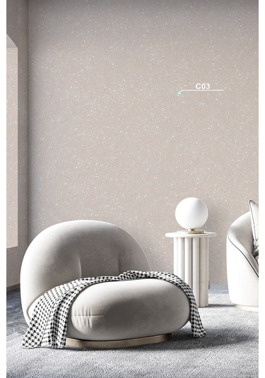 Ventrawall - Krem Renk Duvar Kağıdı Ve Pamuk Sıva - C03 - 5 Kg