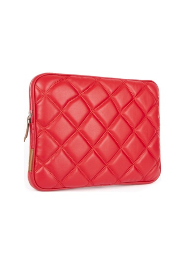 Kırmızı Laptop Kılıfı Evrak Çantası 15.6 & 16 İnç