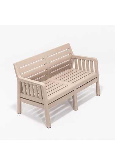 Lara 2+1+1 S Bahçe Balkon Takımı - Cappucino Kahverengi