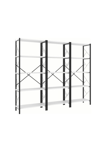 Morpanya Arstar Metal Mutfak Rafı Malzeme Dolabı 5 Raflı Mikrodalga 001