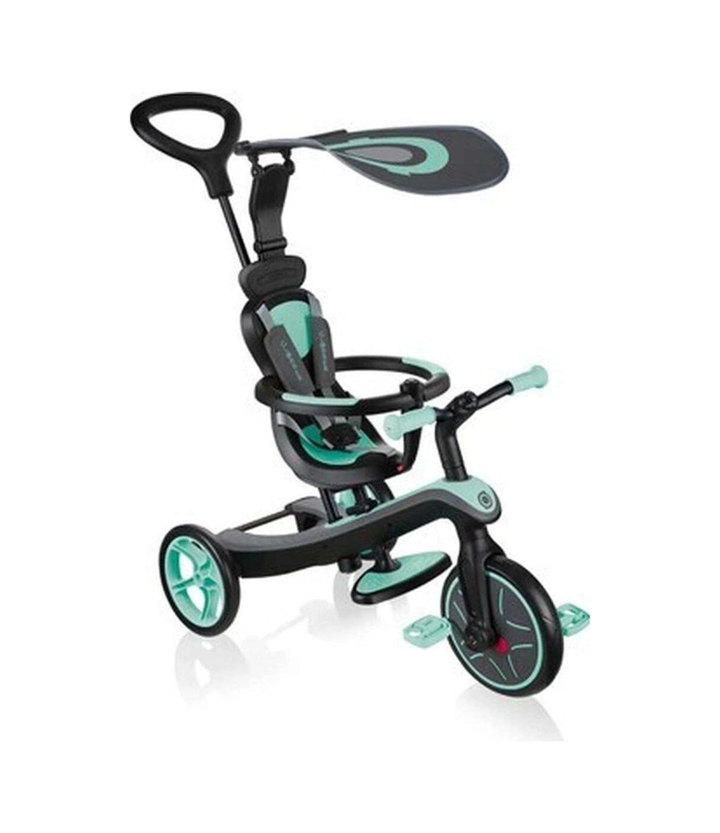 Globber Explorer 4in1 Bisiklet Mint Yeşili Siyah