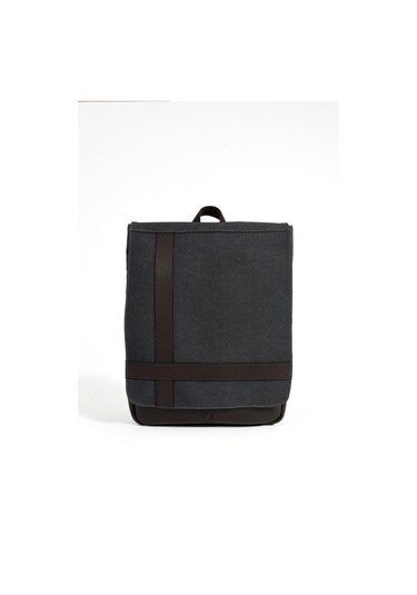 Kadın Sırt Çantası 35 22 Cm Kanvas Kumaş Laptop Bölmeli Business Sırt Çantası Okul Çantası Mega Bag Antrasit