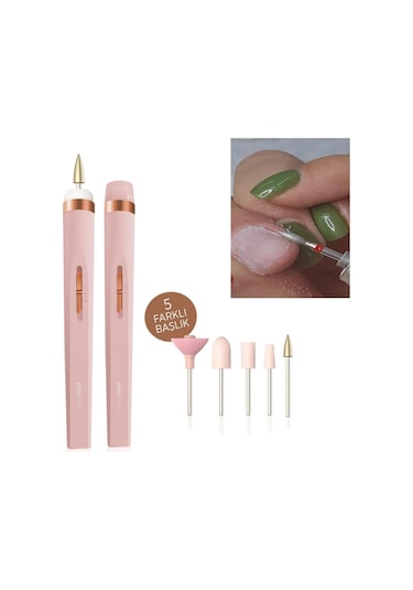 Polosmart Manikür & Pedikür Set Rose Gold Psc 16