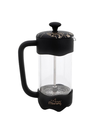 Any Morning Fy92 Kahve Ve Bitki Çayı İçin french Press 350 ML Siyah