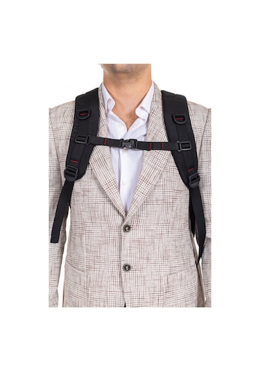 Dada 03 Usb Aparatlı Lacivert Laptop Sırt Çantası 15,6 İnç Geniş İç Hacim Darbe Emici Koruma