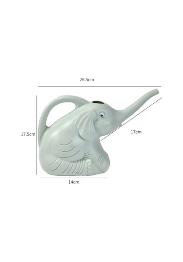 Skycity Fil Dişi Şeklinde Uzun Hortumlu Çevre Dostu Sulama Kabı, Bahçe Ve Balkon İçin İdeal