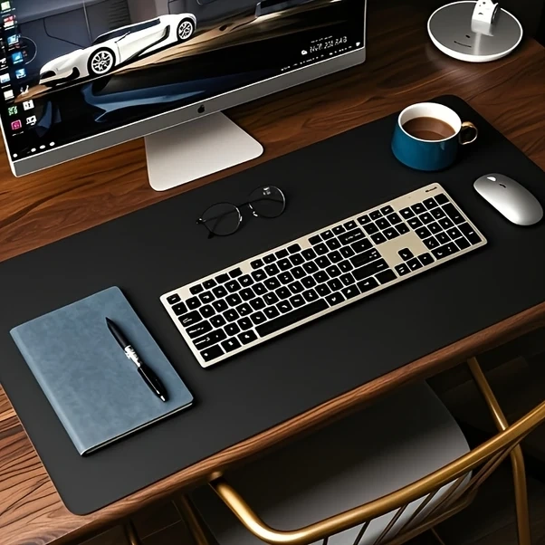 Wangxi Erkek Nordic Büyük Masa Altlığı Kaymaz Pvc Yüzey Ofis Ev