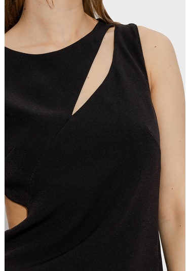 Versace Jeans Couture Bayan Elbise 74hao937 N0103 899 Siyah