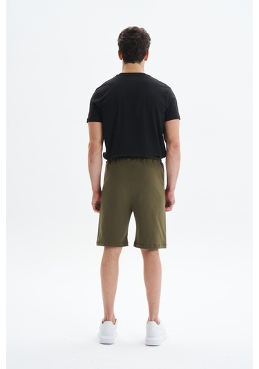 AR-MA Arma Erkek Regular Fit Basic Süprem % 100 Pamuk Cepli Şort Y29504279002 Haki