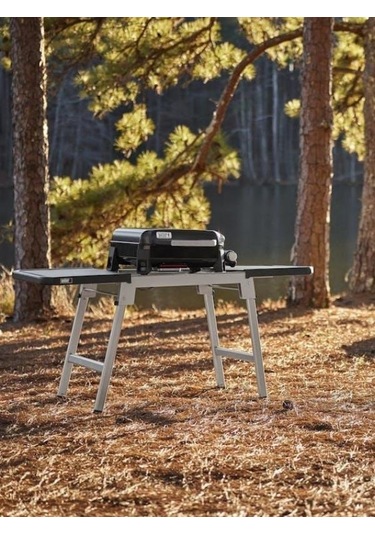 Weber Slate Gp 43 Cmtaşınabilir Gaz Plancha -191 Siyah