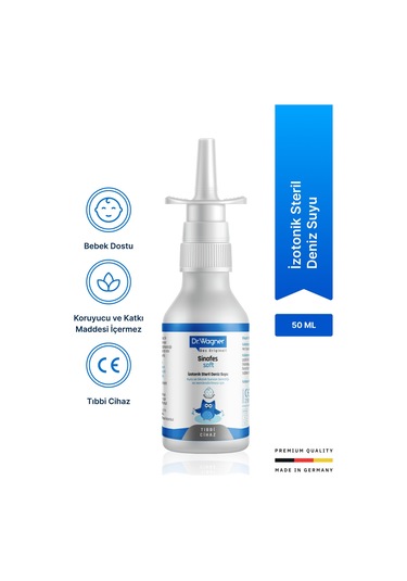Sinofes Soft Çocuk ve Yetişkinler için Burun Spreyi 50 ML