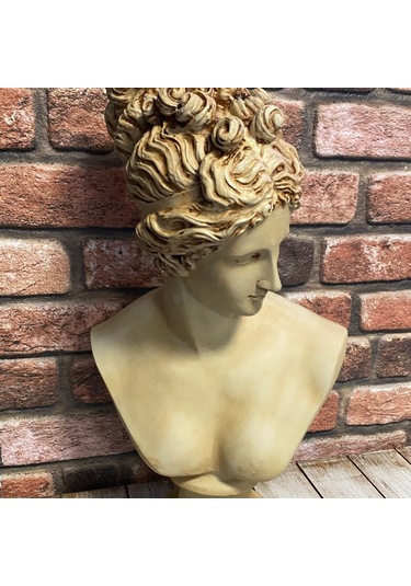 Antik Diana Heykel Büst