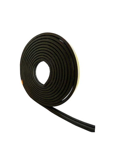 Contacall Bondit 2'li Kauçuk Kapı ve Pencere Izolasyon Bandı Fitili 70 MT Siyah