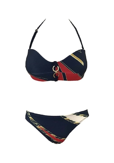 Blackspade Desteksiz Balensiz Straplez Bikini Takımı
