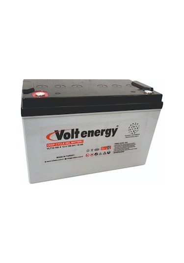 Volt 12 V 100 Ah Amper Jel Akü Deep Cycle Nanocarbon (ÜRETİM YILI: 2023)