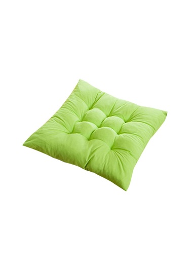 Yeşil Kare Sandalye Minderi Koltuk Minderi Kaymaz Askı Ile Kapalı Ve Açık Kanepe Minderi Yastık Yastık Minder Ev Ofis Araba Için