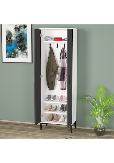 Kalender Dekor Alba-1 Alb14 Portmanto Vestiyer Ayakkabılık