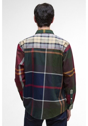 Barbour Patchwork Os Tartan Gömlek Mı73 Tartan Mix Bej