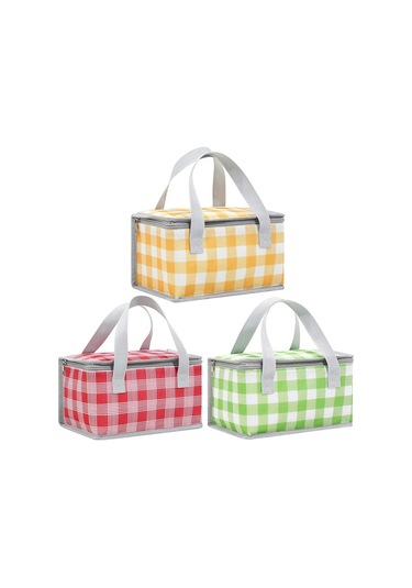 Jialan Piknik Çantası Büyük Açık Soğutucu Kutu Taşınabilir Sarı