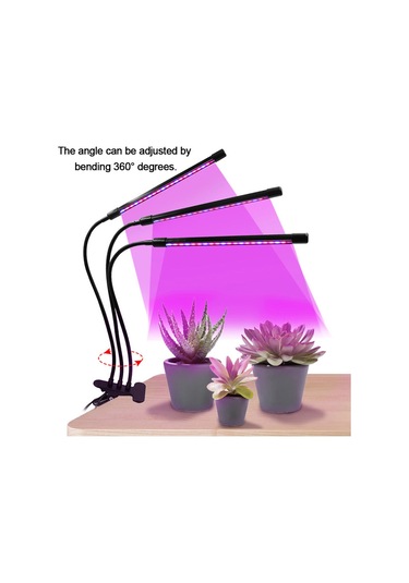 L6578-3 Klipsli Bitki Çiçek Etli Büyümek Işık Usb Tam Spektrum Çok Renkli Diğer