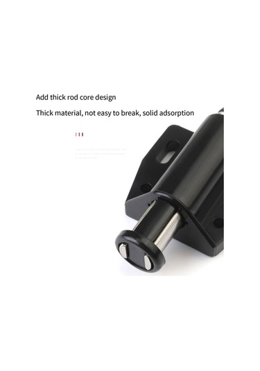 Ulzyvf Siyah Rebounder Mobilya Kapı Kapı Kapatıcı Gardırop Dolap Zl