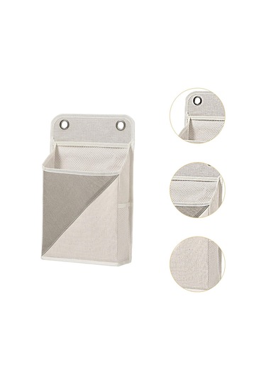 Suntek Duvara Asılan Düzenleyici Çanta Yurt Odası Mutfak Gri