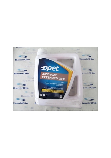 55175961 Opet Extended Life Antifriz Kirmizi (3L) Opet 299525875