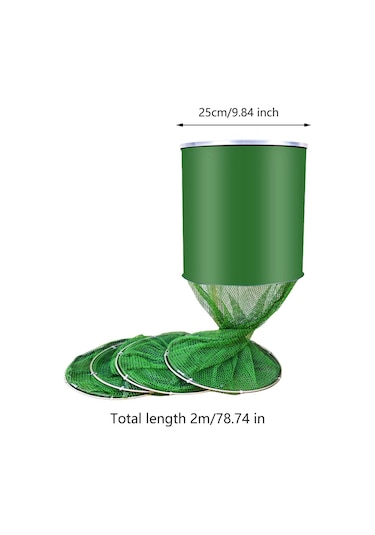 Homyl Balık Koruma Ağı Anti-askı Hafif Yüksek Yeşil