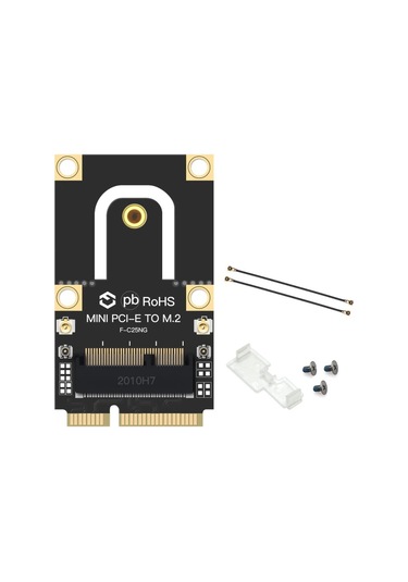 5088 Mini Pci-e Express To M.2 Wifi Wireless Bluetooth Çevirici