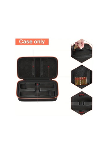 Xuweiwei Turuncu Jbl Kablosuz Çift Mikrofon Seti Seyfer Çantalı Turuncu