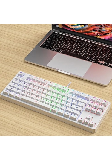 Valkyrie Leaven K870 Blue Switch Mekanik Oyuncu Klavye