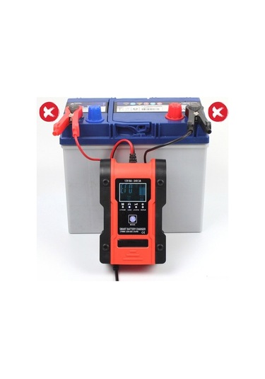 Novahub 12v 7a Akıllı Akü Şarj Cihazı - 7 Aşamalı Bakım - Otomobil, Motosiklet İçin Agm, Gel, Sla, Sulu Akü Uyumlu