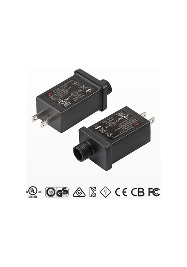 Şişme Adaptör 1a Transformatör Abd Fişi Led Işık Adaptörü Ev Bahçe İçin Çok Renkli