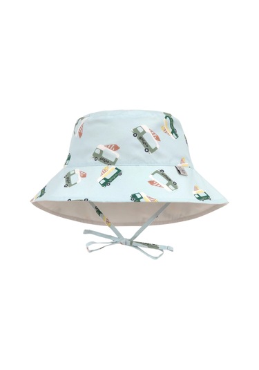 Lassig Bucket Hat Uv Korumalı Şapka Ice Cream Truck Illusion Blue Mavi