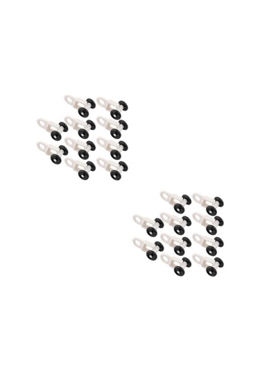 1/2/3/5 10 Adet Perde Rayı Kayar Raylı Rulo Beyaz Siyah Stil 5 1 Set Diğer