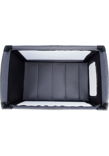 Mastic Anne Yanı Park Yatak Sallanır Oyun Parkı Cibinlikli Yatak Hediyeli 70x110 Cm Gri