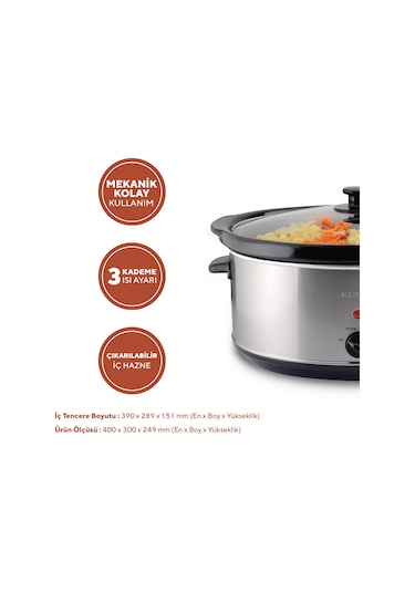 Kumtel HSC-02 320 W Elektrikli Güveç