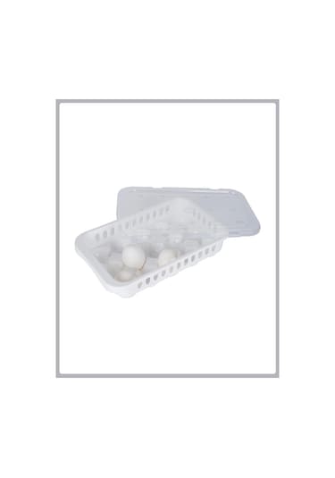 Way-036 Yumurta Saklama Kabı 15 Li Plastik Gri Diğer