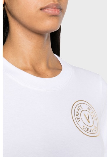 Versace Jeans Couture Bayan Elbise 76haot02 Cj03t G03 Beyaz