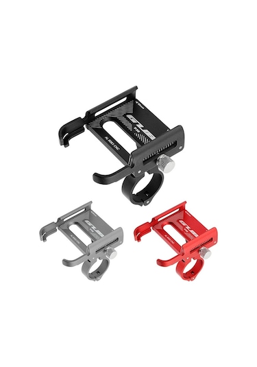 Gub P30 Alüminyum Bisiklet Telefon Tutucu Titanyum Rengi Titanyum Rengi