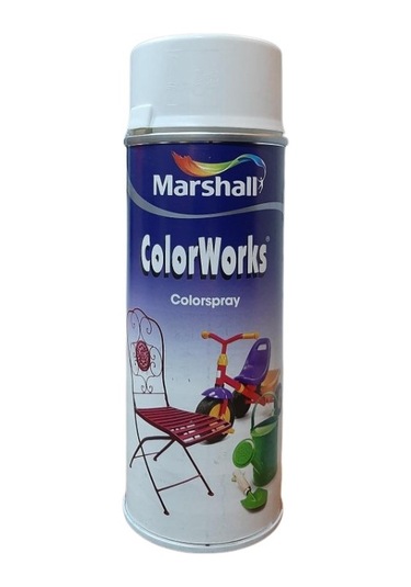 Marshall Sprey Boya Mat Beyaz 400 ML