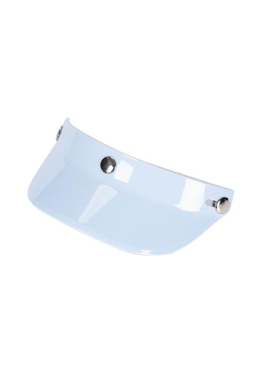 Teltree Motorsiklet Kaskı Güneşlik - Mavi, Uv Koruma, Sis Ve Çizik Dayanıklı, Evrensel 3-kanca Ters Çevirilebilir Stili