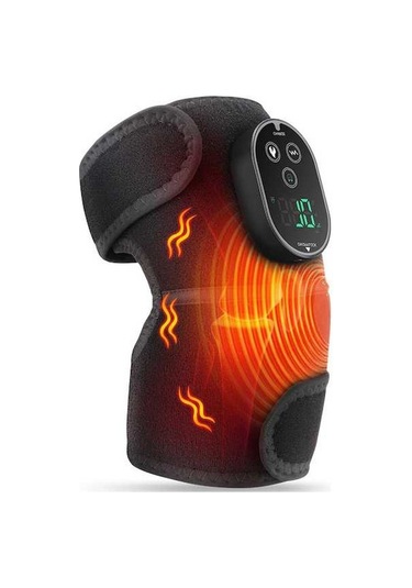 Wondernest Isıtmalı Masajlı Dizlikler - Rf Teknolojili Eklem Rahatlatıcı Gri