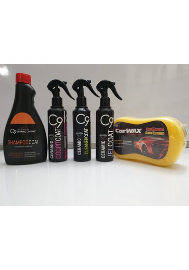 Carwax C9 Premium Yazlık Bakım  Seti