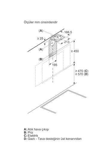 Siemens LC97KPJ60T 90 CM Duvar Tipi Davlumbaz