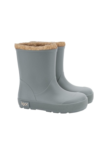 İgor Yogi Borreguito Verde Kürklü Çocuk Yağmur Bot Çizme Yeşil W10306-013 Yeşil