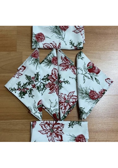 Taç Outlet 6'lı Kumaş Peçete 40x53 CM Çok Renkli