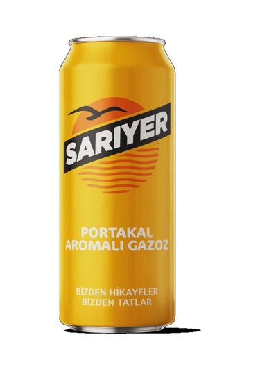 Sarıyer Portakal Aromalı Gazoz 330 Ml X 24 Adet